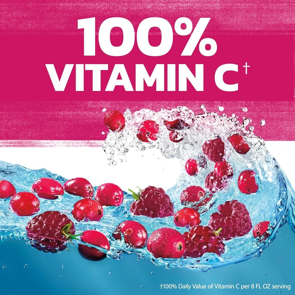 64 Fl Oz Cran-Raspberry Juice Drink - Refreshing, Nutritious, and Versatile