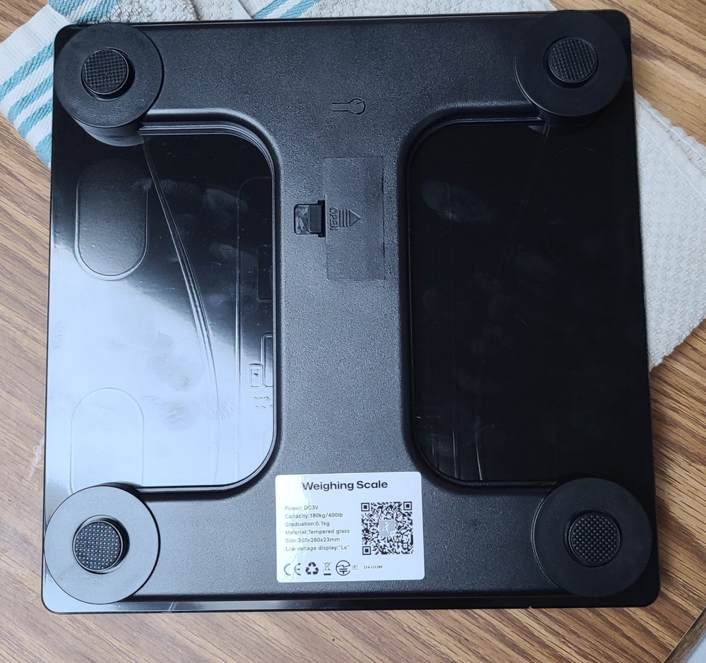 Digital BMI Digital Display Bathroom Scale High Precision Bluetooth W Batteries