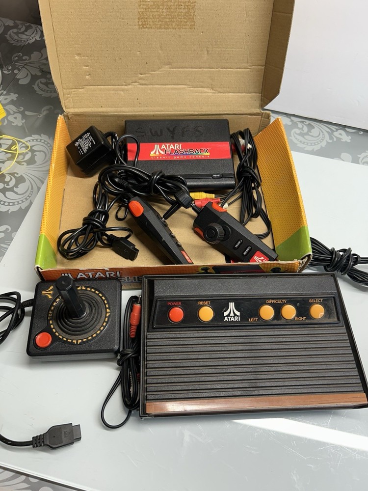 Atari Flashback And Atari Flashback 2 Two Systems With Only One Plug Tested Work