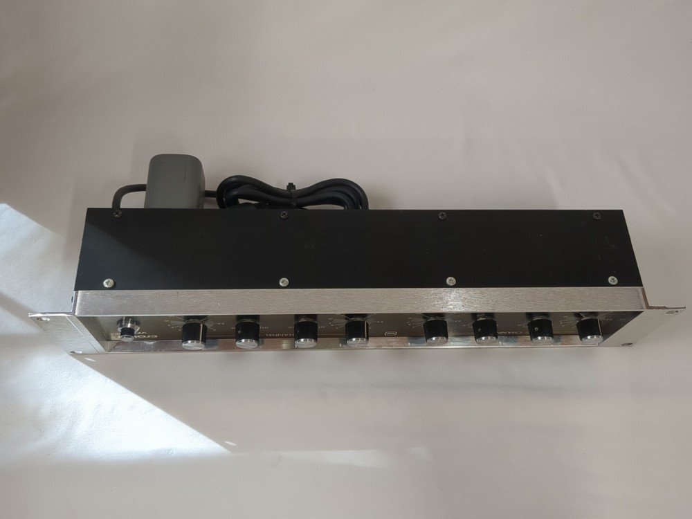 CROWN VFX2 DUAL CHANNEL VARIABLE ELECTRONIC FILTER CROSSOVER Black Chrome