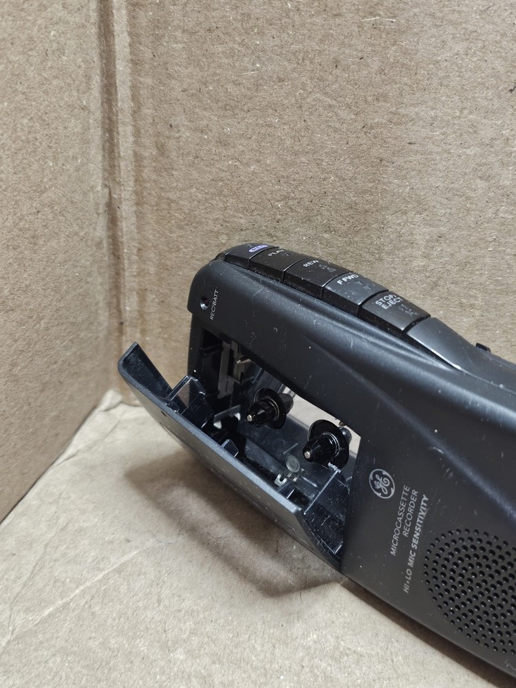 GE 3-5379A Handheld 2 Speed Microcassette Recorder Tested