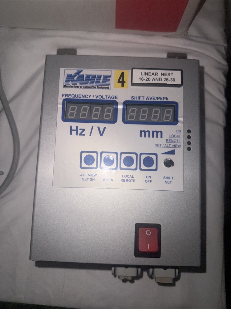 Kahle Vibratory Feeder Control PSSA11004R