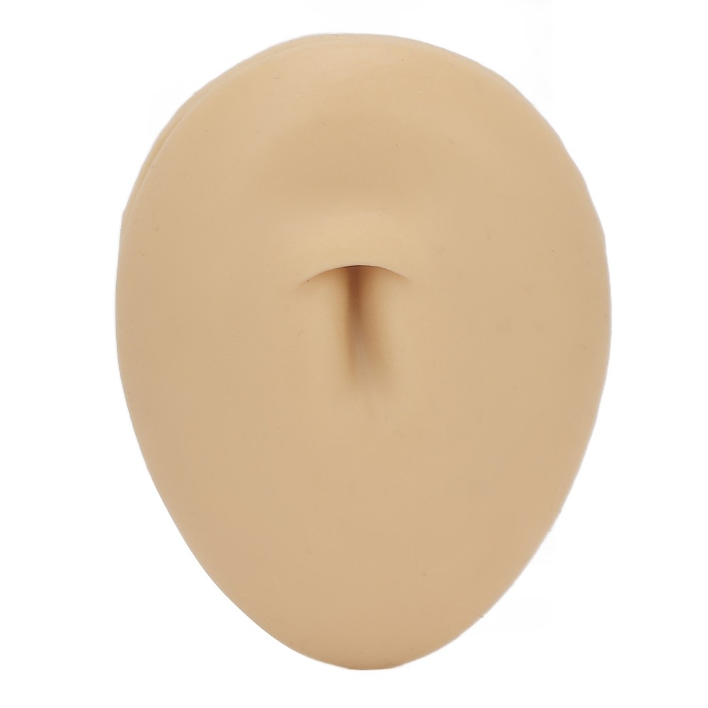 Silicone Navel Model Acupuncture Display Soft Human Belly Button Model For
