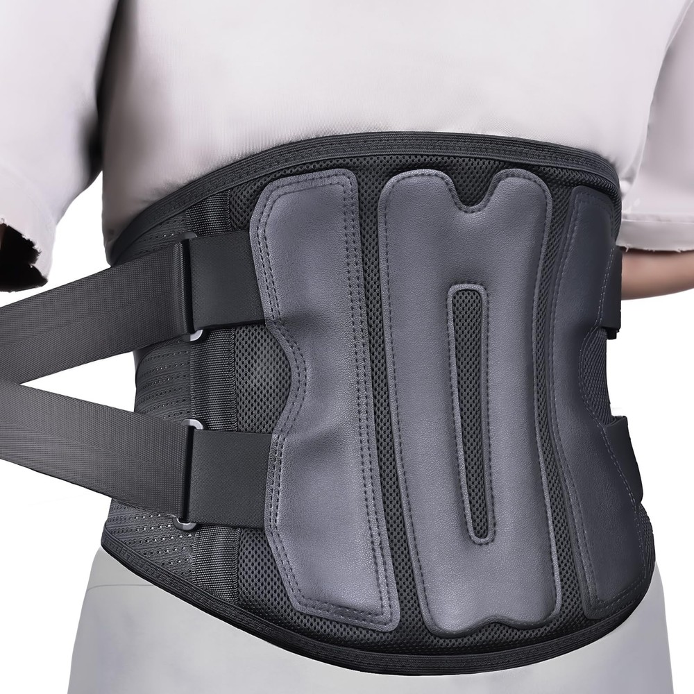 Lower Back Brace for Lower Back Pain Relief, Lumbar Support Brace for Men Wom...