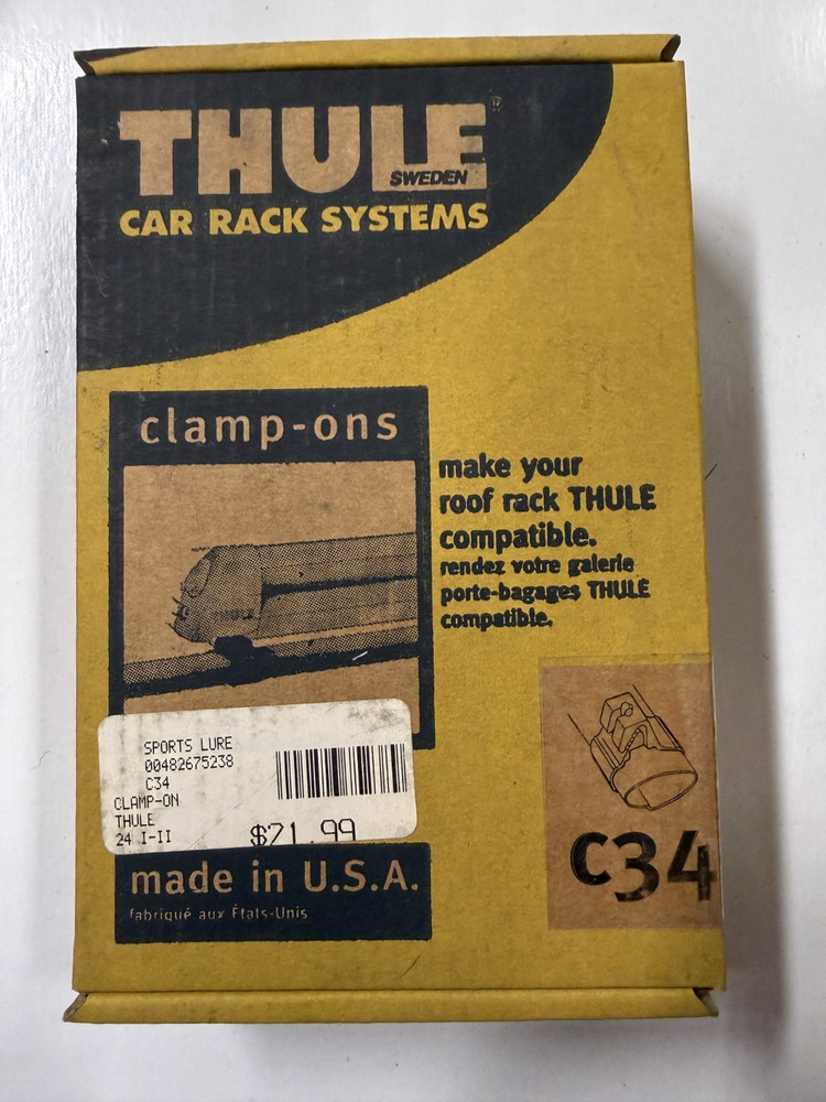 Thule C34 Clamp-Ons