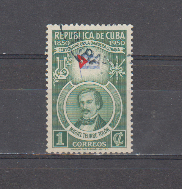 1CUBA  : 1951  - USED - SCOTT # 458