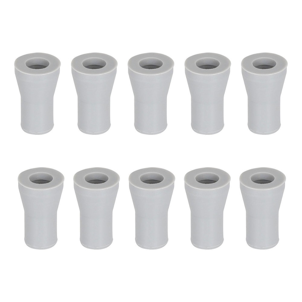 10Pcs/Bag Dental Saliva Ejector Weak Suction Rubber Snap Tip Adapter Replacement