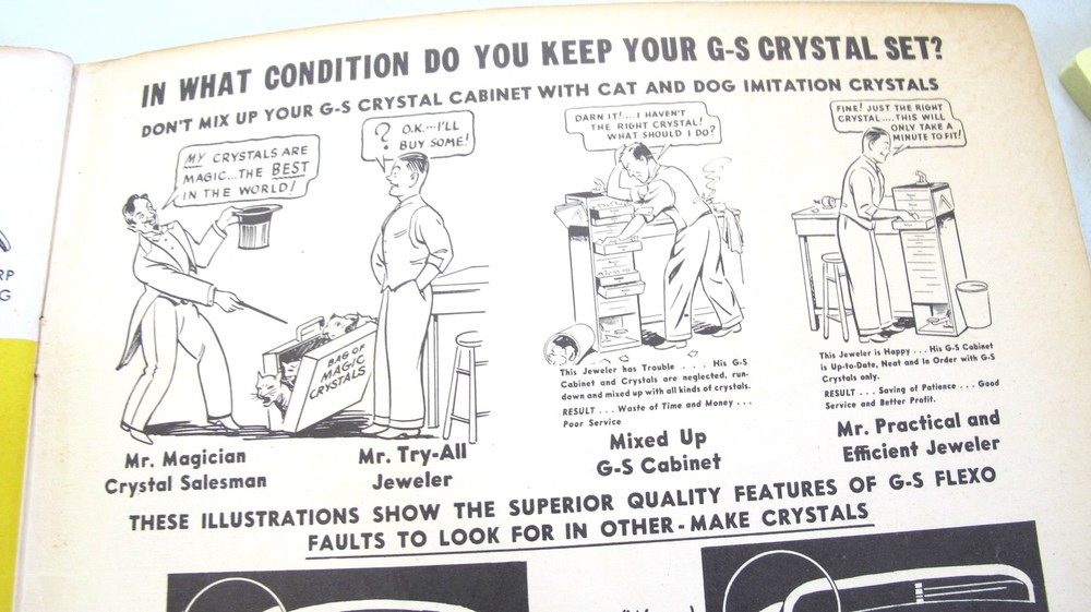 G-S FLEXO WATCH CRYSTALS Catalog No. 55