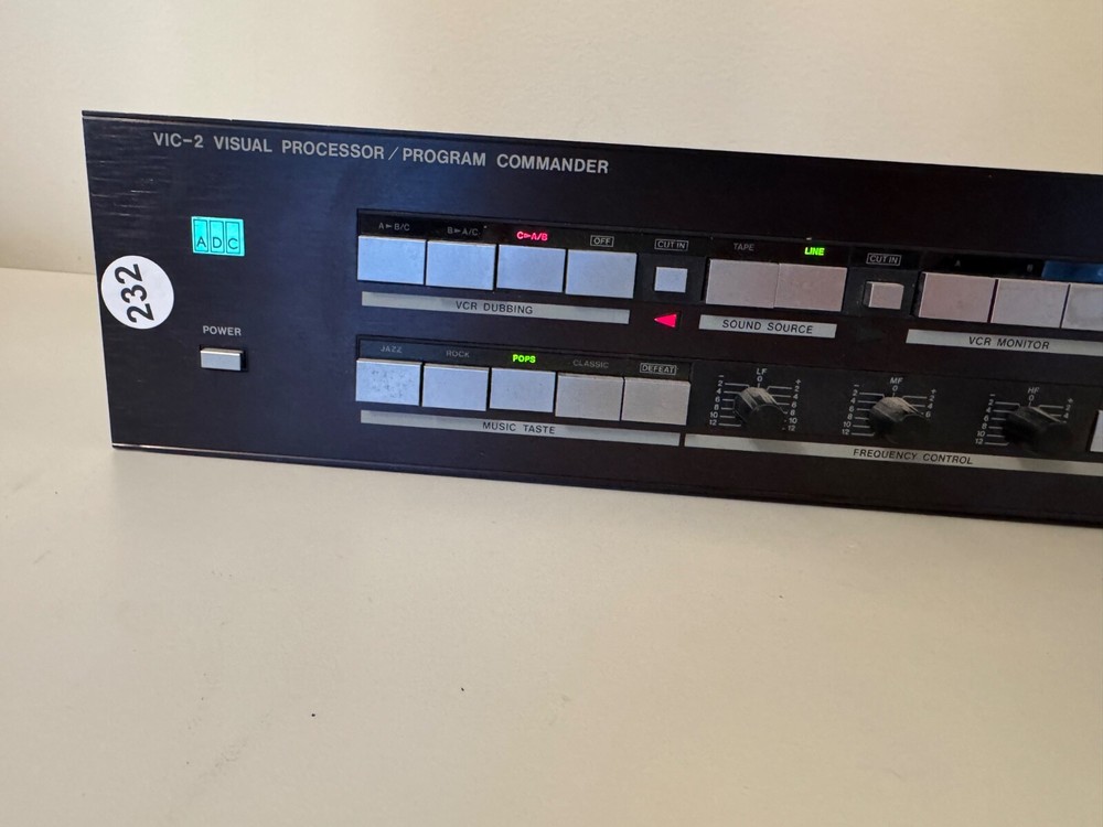 ADC Professional BSR (USA) LTD VIC-2 Visual Procesor / Program Commander