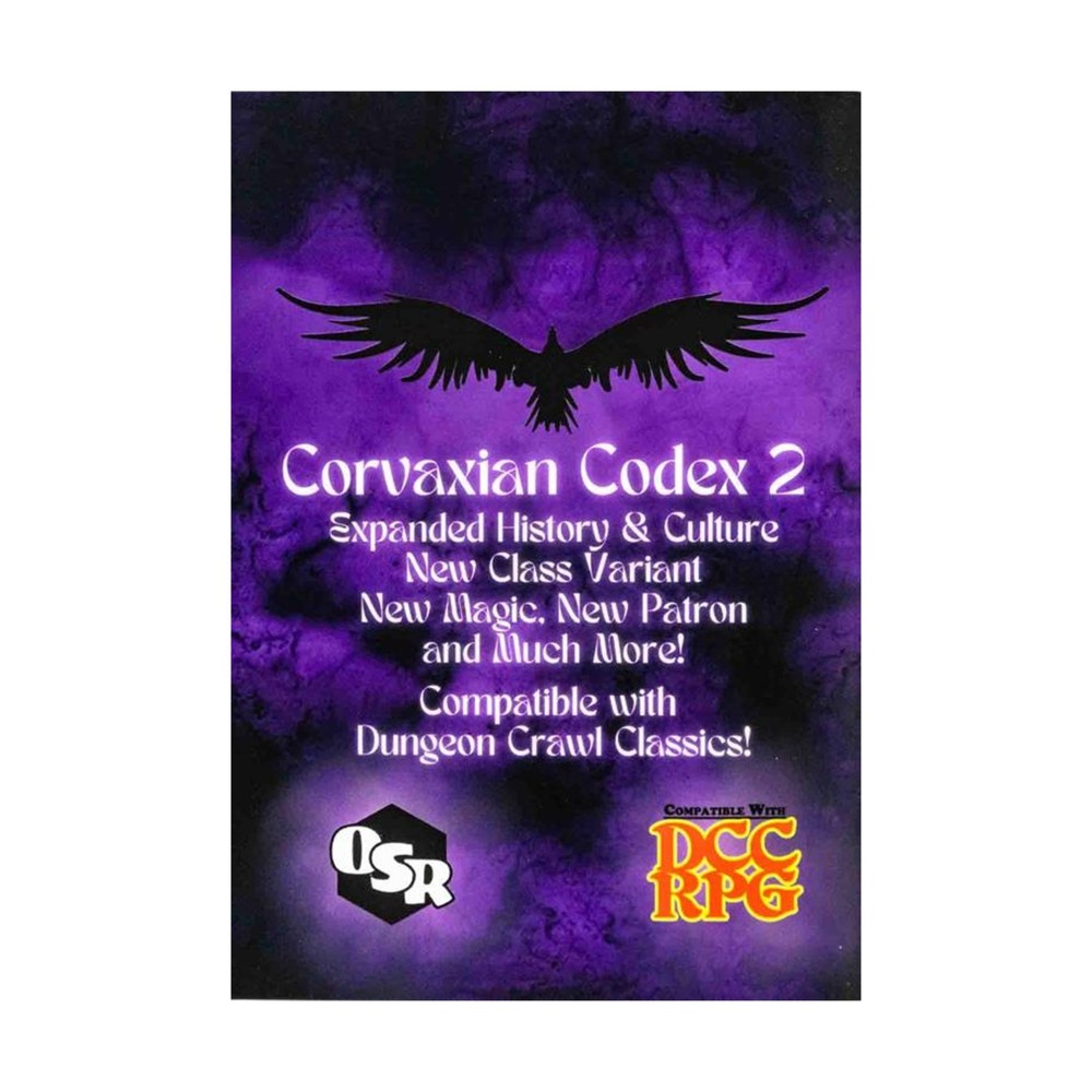 Father Goose RPGs Corvaxian Codex 2 NM