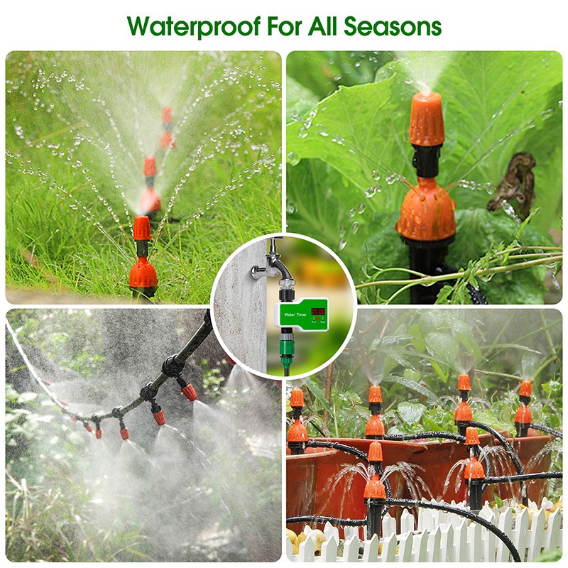 Solar Drip Irrigation - Complete Garden Watering Kit
