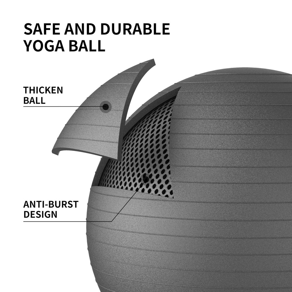 Yoga set-55cm&25cm(Black)