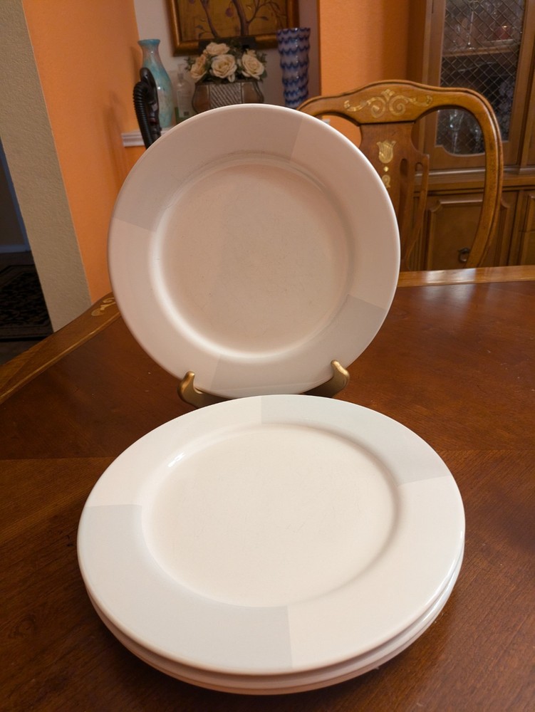 Dinner Plate Arctic White by Nautica 4 Piece Dinnerware Plates