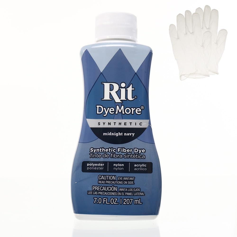 Midnight Navy Dye 7oz Value Pack for Tie Dye and Crafting Projects