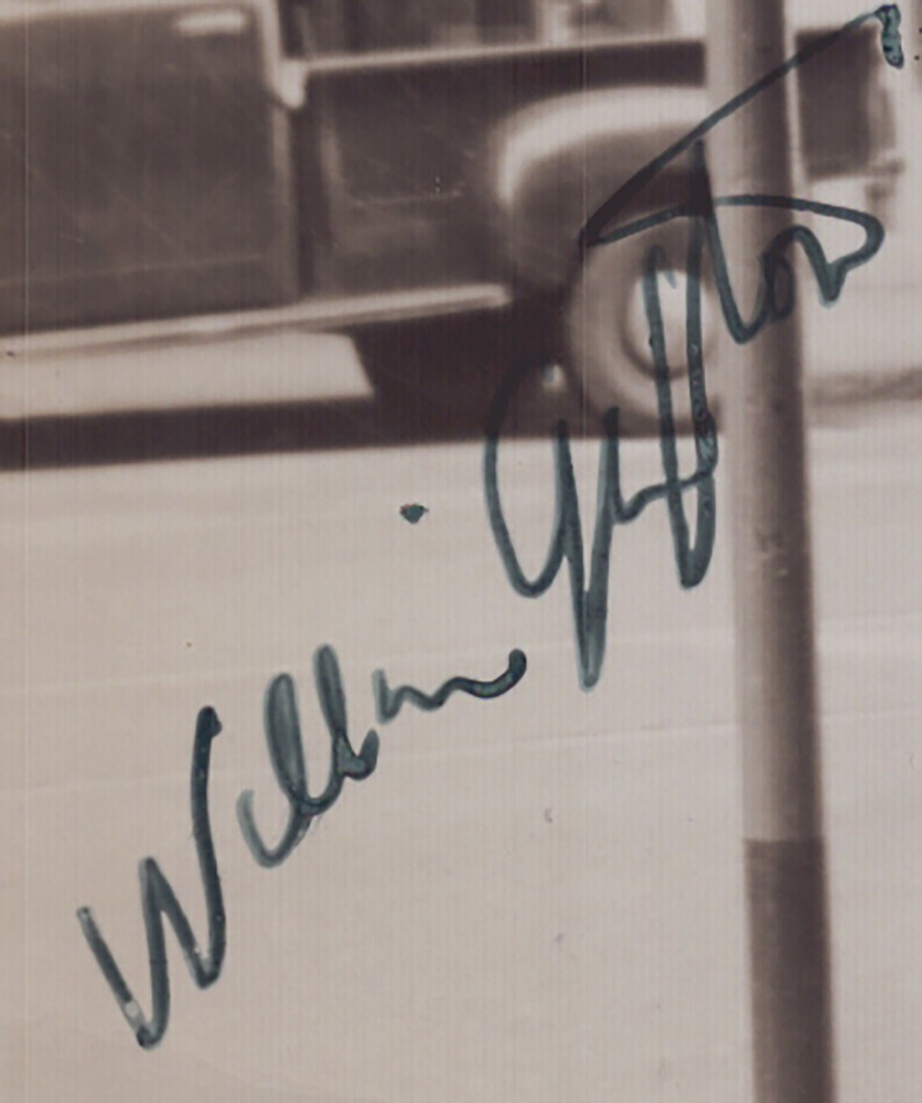 WILLIAM GAXTON - AUTOGRAPHED SIGNED PHOTOGRAPH