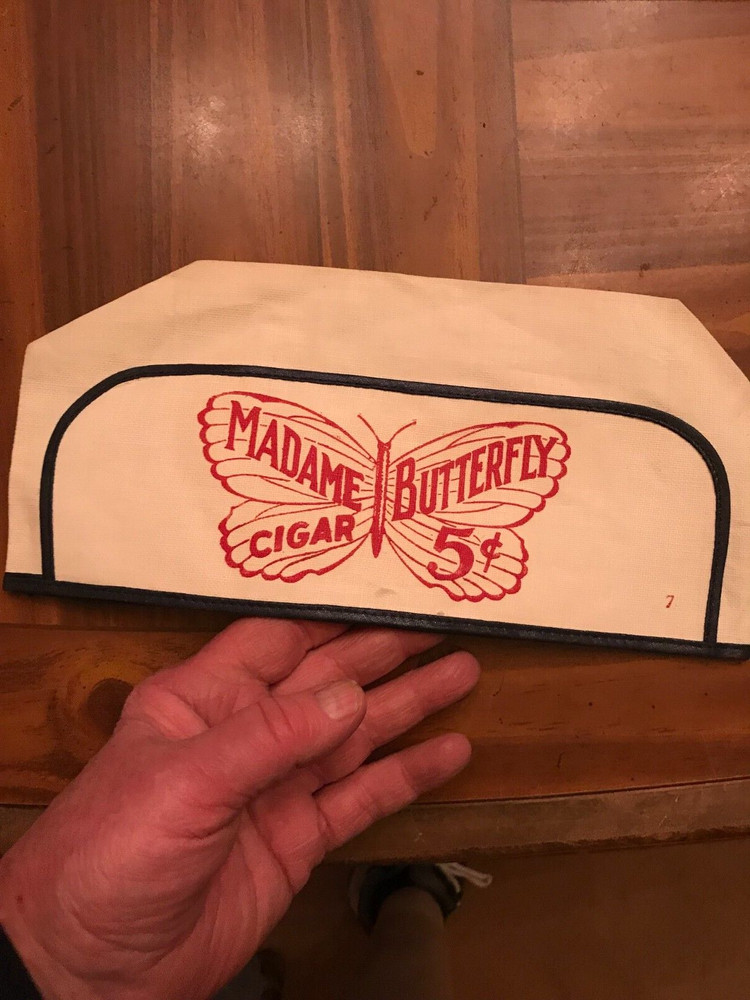 MADAME BUTTERFLY CIGAR ADVERTISING HAT