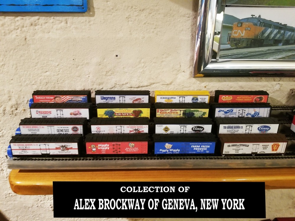 HO SCALE CUSTOM LETTERED BOHACK SUPR MKTS REEFER PG 18 🛒🛒🛒🛒