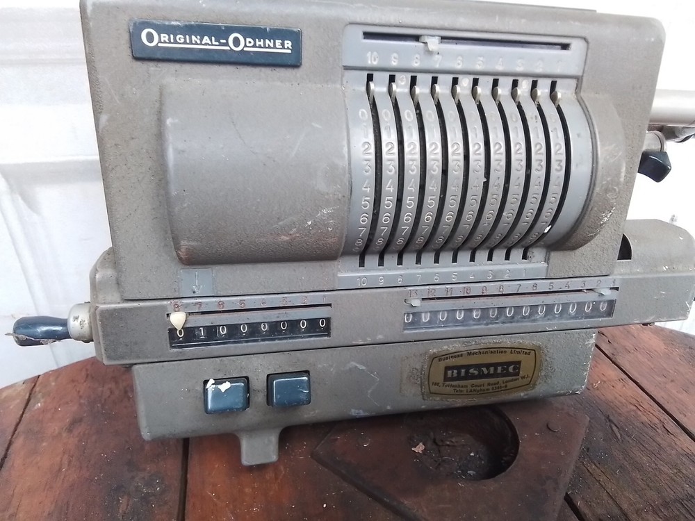 Antique Original Odhner Calculator