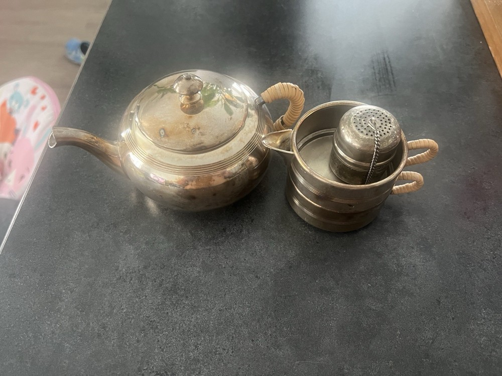 Antique Silver Plated Tea Set