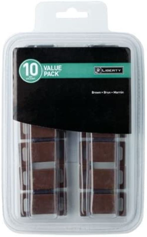 (10 Pack) 1-1/4" Magnetic Catch with Strike Brown