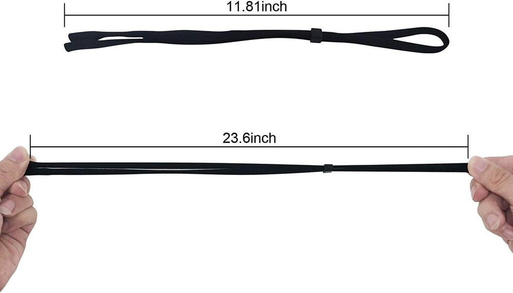 Versatile Eyewear Retainer Cord – 6-Pack Adjustable Straps for Every Activity