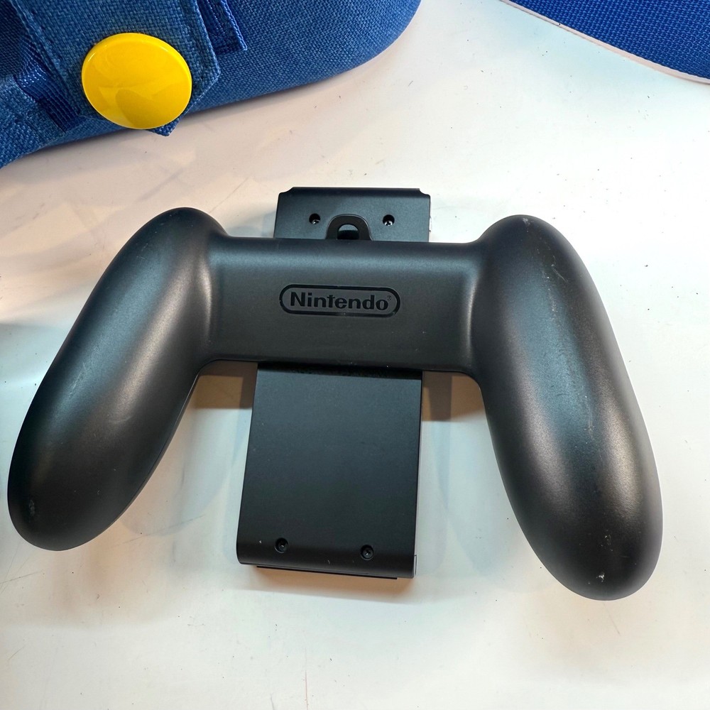 Nintendo Switch Dock Joy Con Grip Mario Style Travel Case Bundle