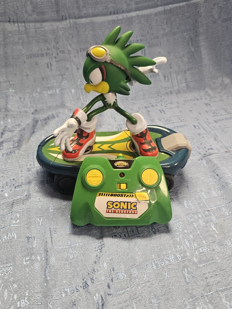 SEGA Sonic Hedgehog Free Riders Jet The Hawk RC Skate Board WITH CONTROLLER