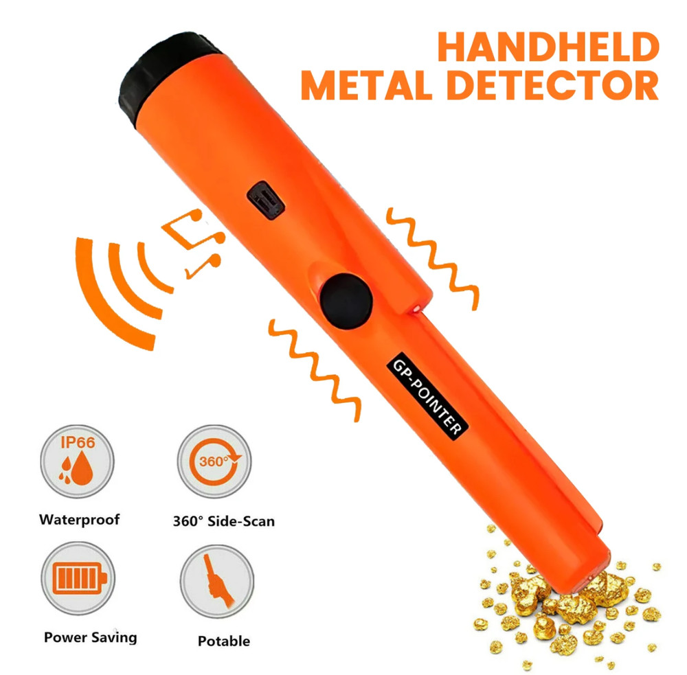Metal Detector Handheld Pro Pinpointer Pointer Probe Waterproof Sensitive Tester