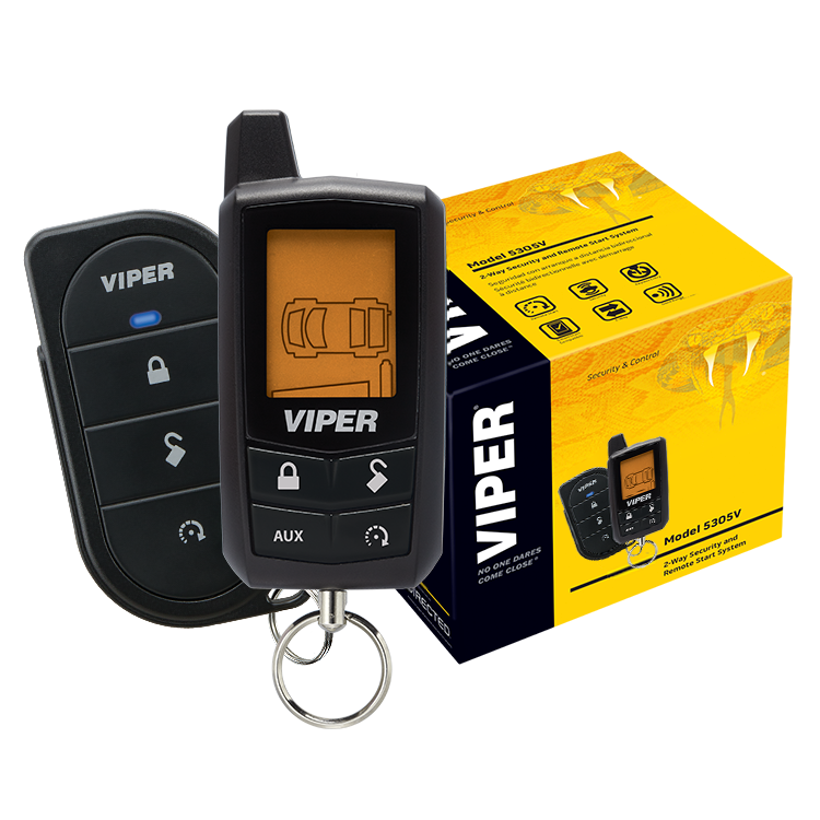 Viper Model 5305V 2-way car security and remote start system + DB3 Bypass Module
