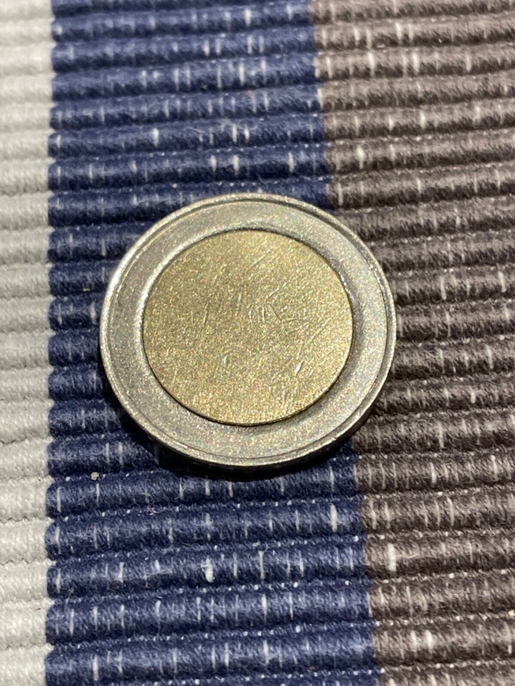ERROR COIN 5 EURO BLANK