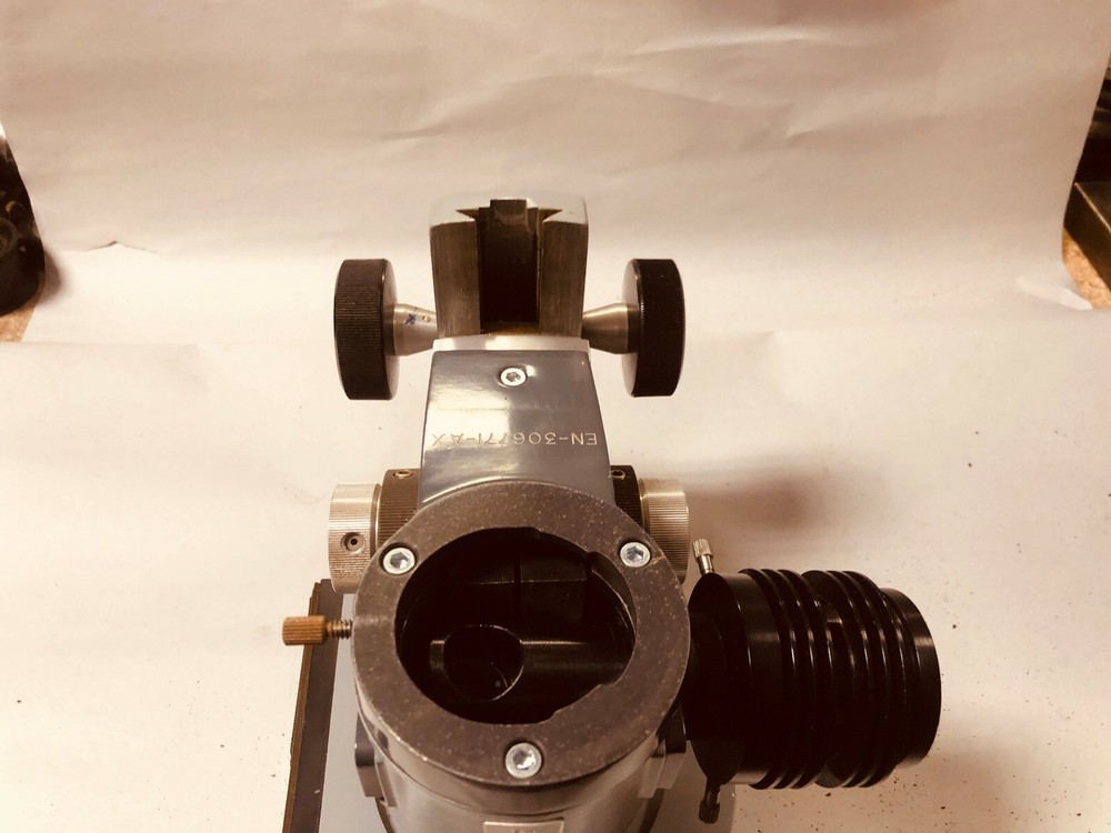 MACHINIST TOOL LATHE MILL American Optical Microscope Base OfCe FrBk