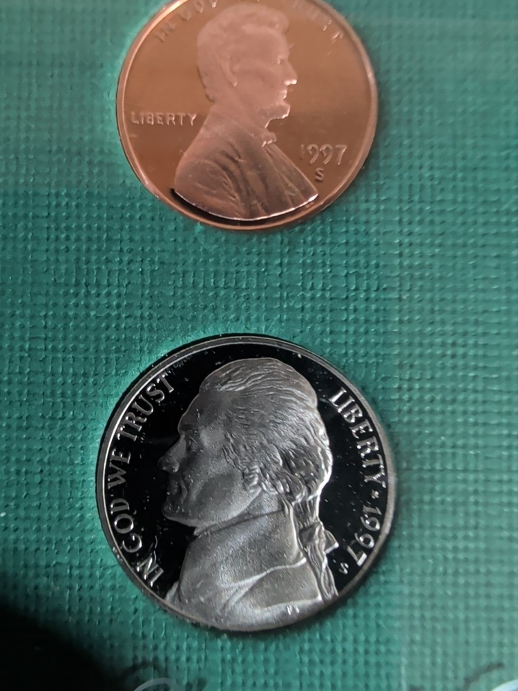 1997 us mint proof set