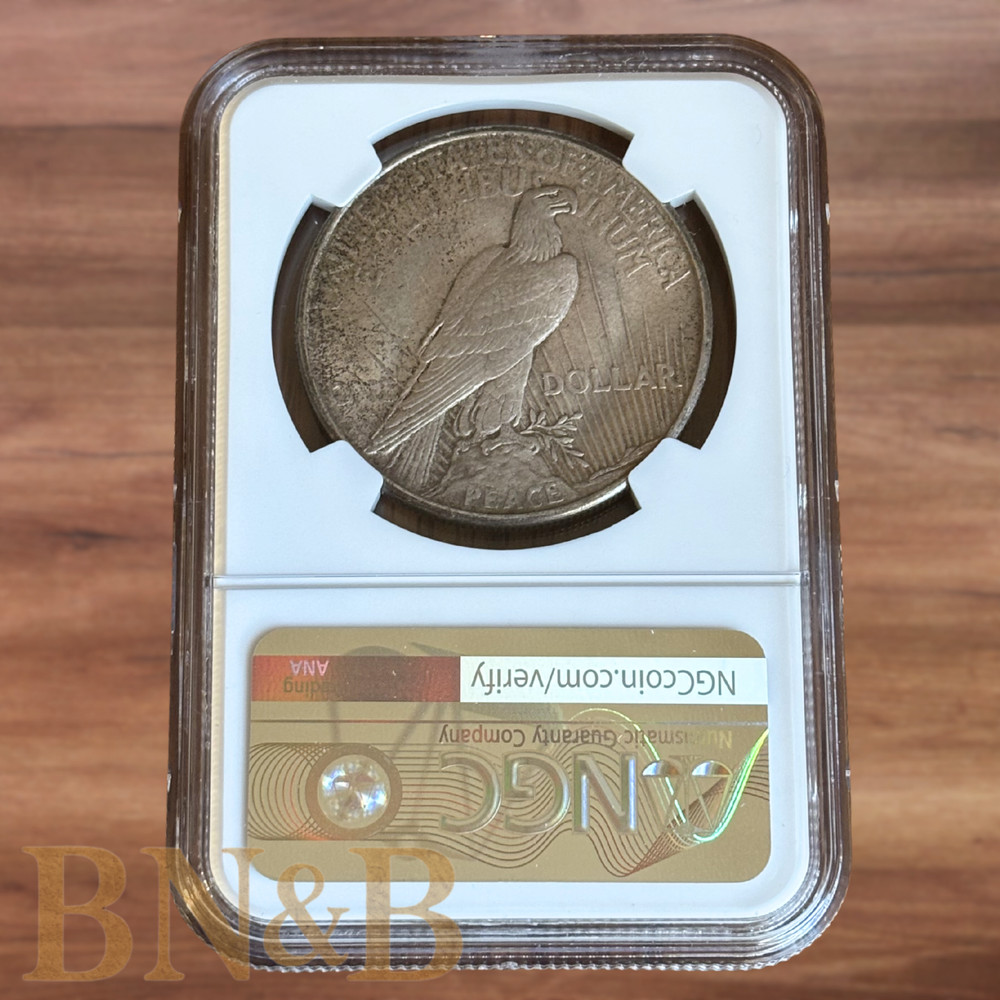 1921 Peace Dollar High Relief NGC MS63
