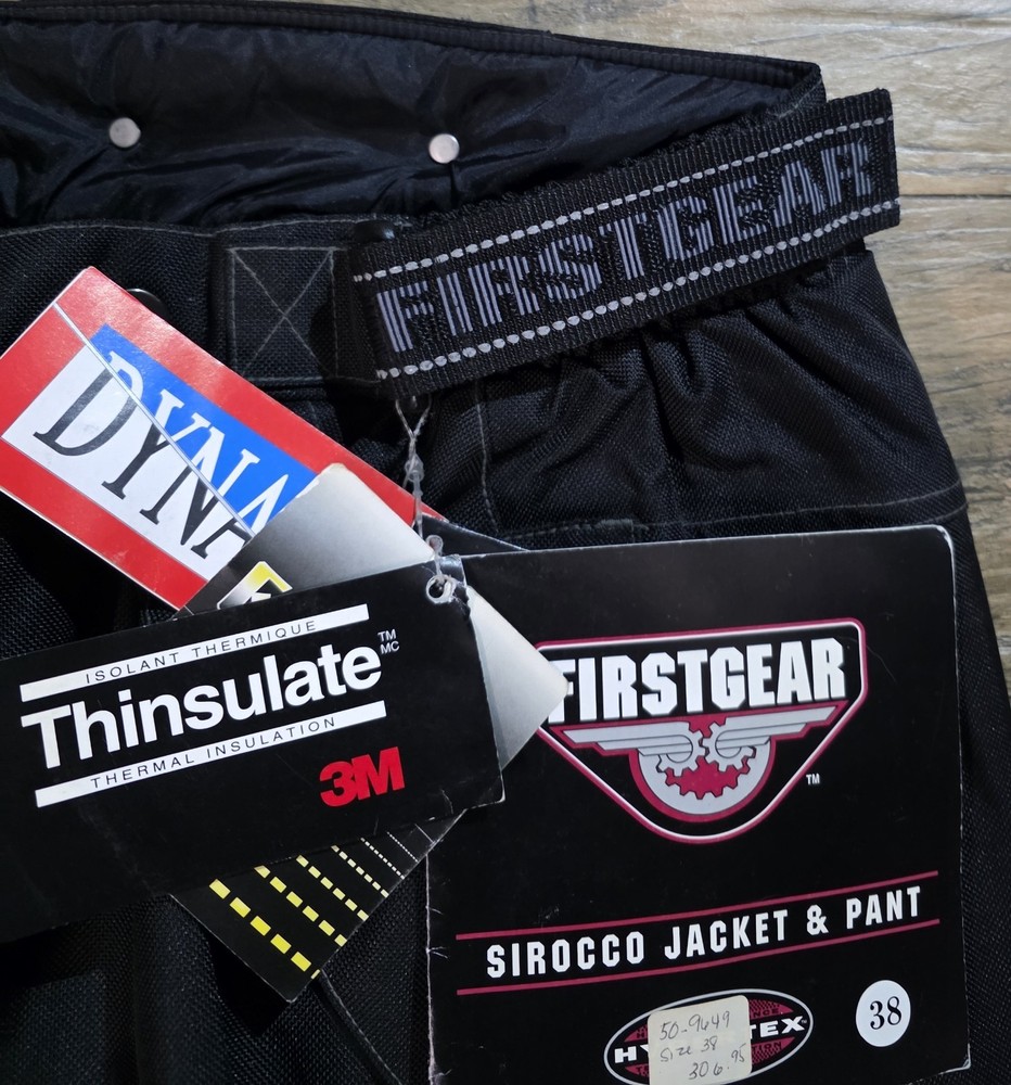 FirstGear Sirocco Pant Size 38 Fillite Reflective Function. See Description 0146