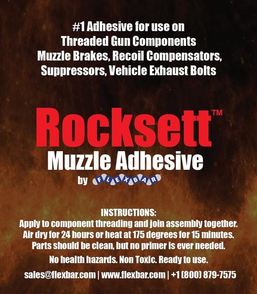 Rocksett™ Muzzle Adhesive, 1oz