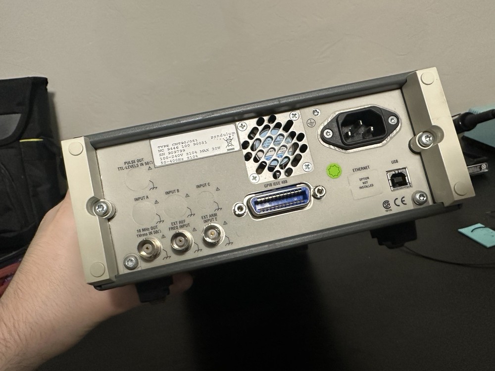 PENDULUM CNT-90 TIMER/COUNTER/ANALYZER Damaged Screen