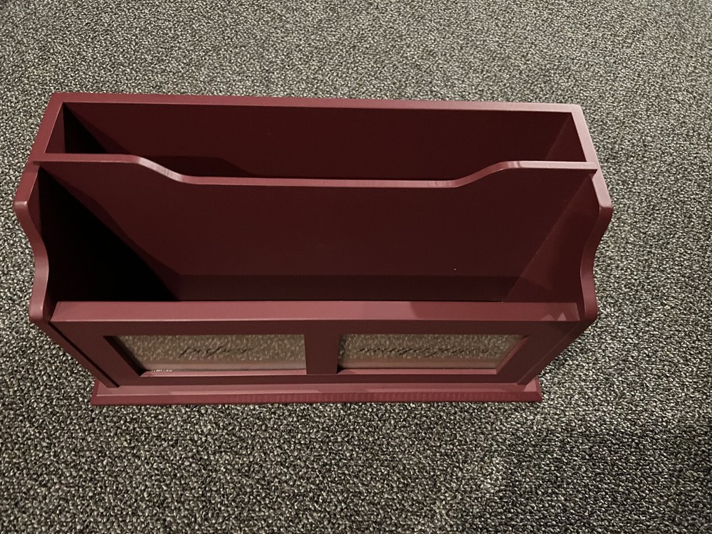 Magazine/Mail Desk holder