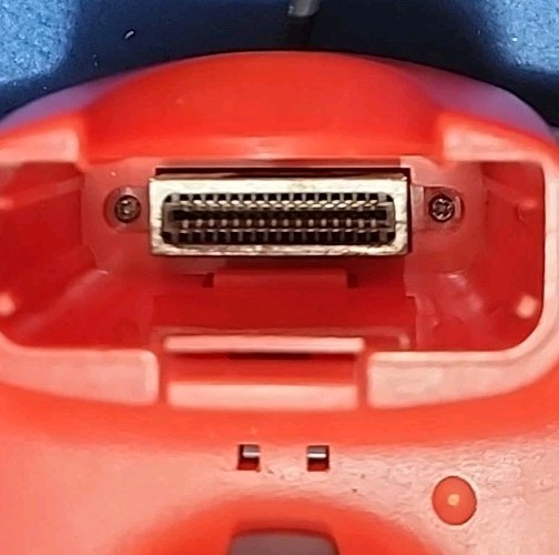 N64 Red Controller OEM Authentic Nintendo 64 Tested Works Tight Stick