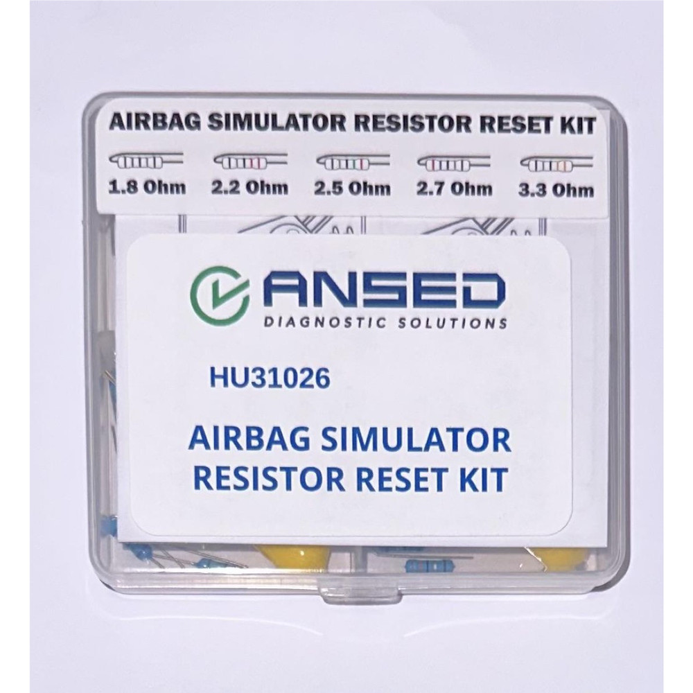 HU31026Ansed Diagnostic Solutions Airbag Simulator Resistor Reset Kit