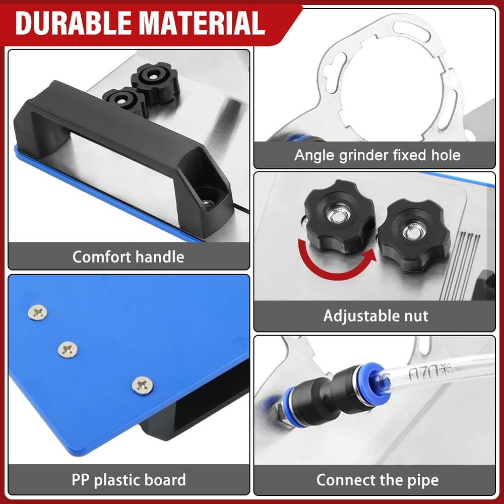 Universal 45° Tile Chamfering Tool Stand for Angle Grinder - 100-Type
