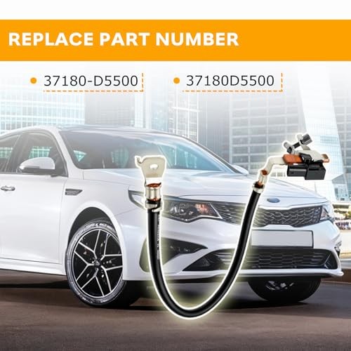 Engine Battery Negative Sensor Cable Assembly Replaces 37180-D5500 37180D5500