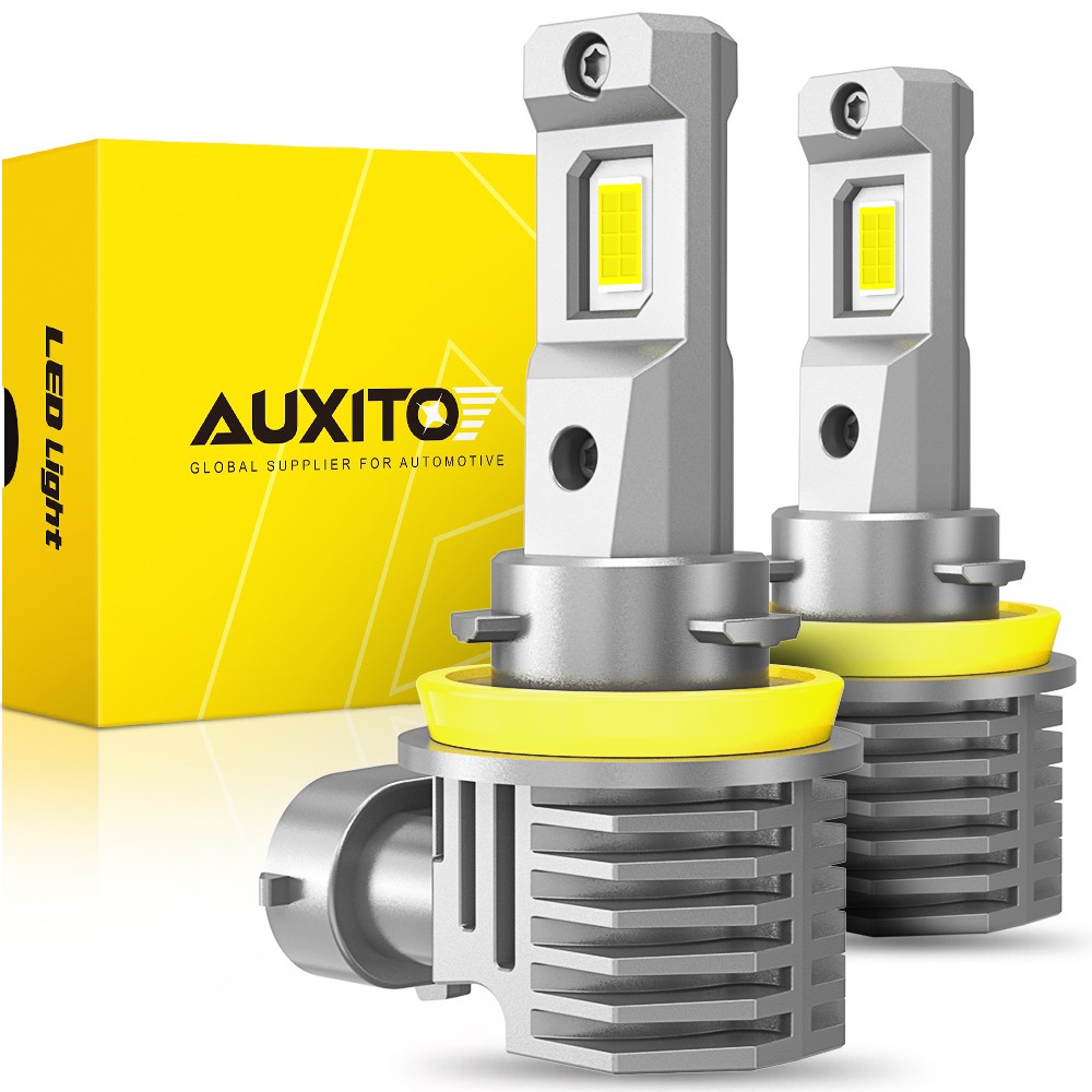 AUXITO H11 LED Headlight Low Beam Bulbs Canbus Super Bright 6500K Plug Play M