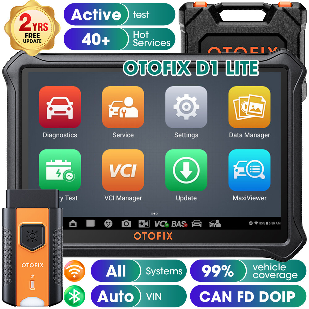 2025 OTOFIX D1 Lite Bidirectional Full System Diagnostic Tool Key Coding Scanner
