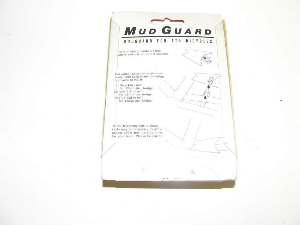 Minoura ATB Chain Stay Mini Mud Guard NEW!