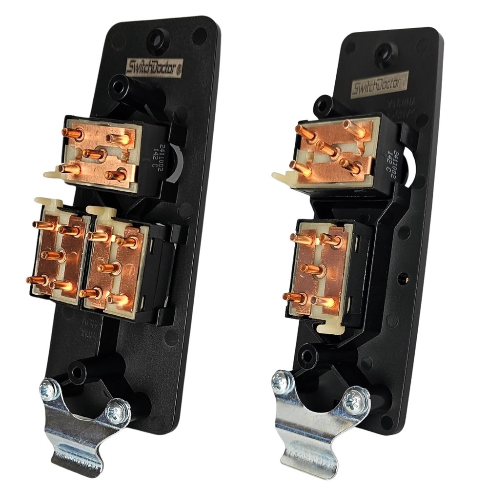 SWITCHDOCTOR Window Master Switch and Front Passenger Set 1987-1993 Ford Mustang