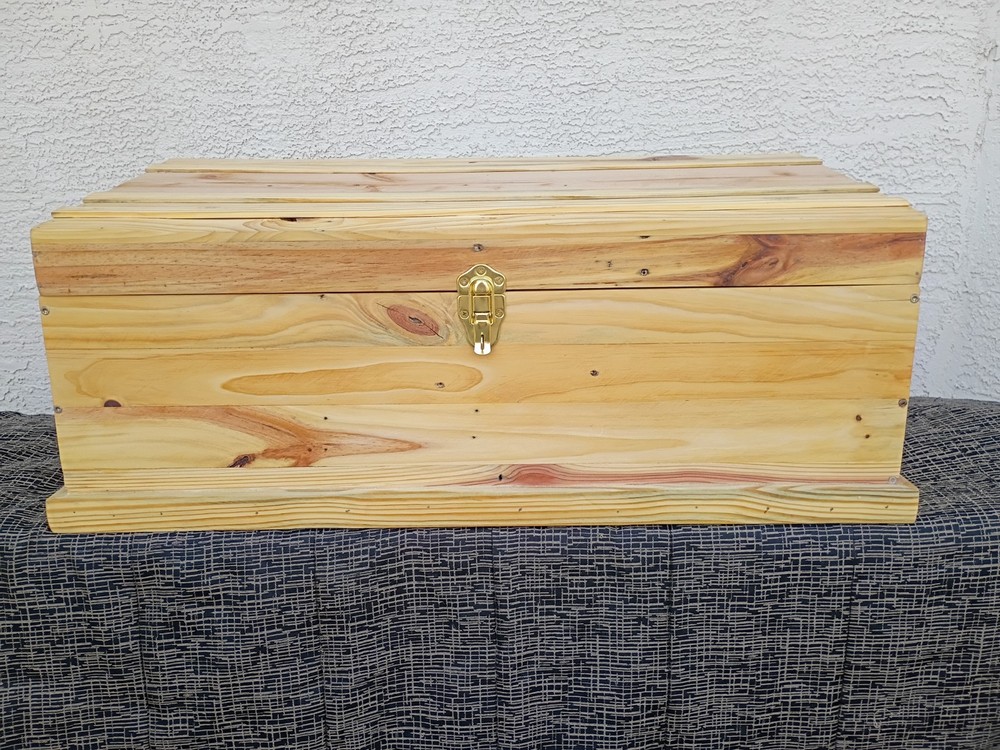 Custom Built Reclaimed Wood Storage Chest