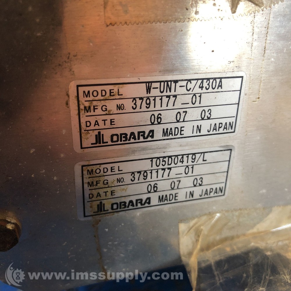 Obara 105D0419 Gear Case 6803