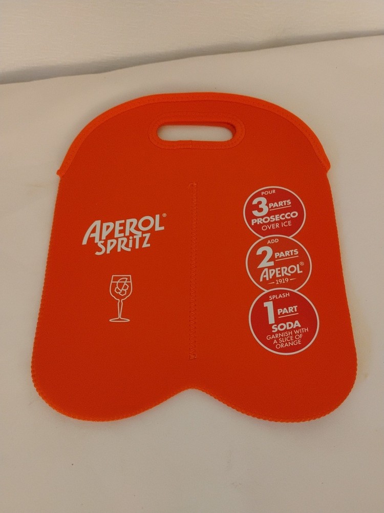 Aperol Spritz Neoprene Thermal 2-Bottle Carrier