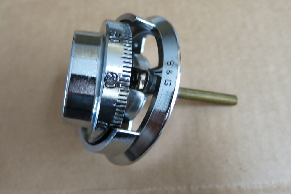 S&G Dial & Ring Set Chrome Finish USED