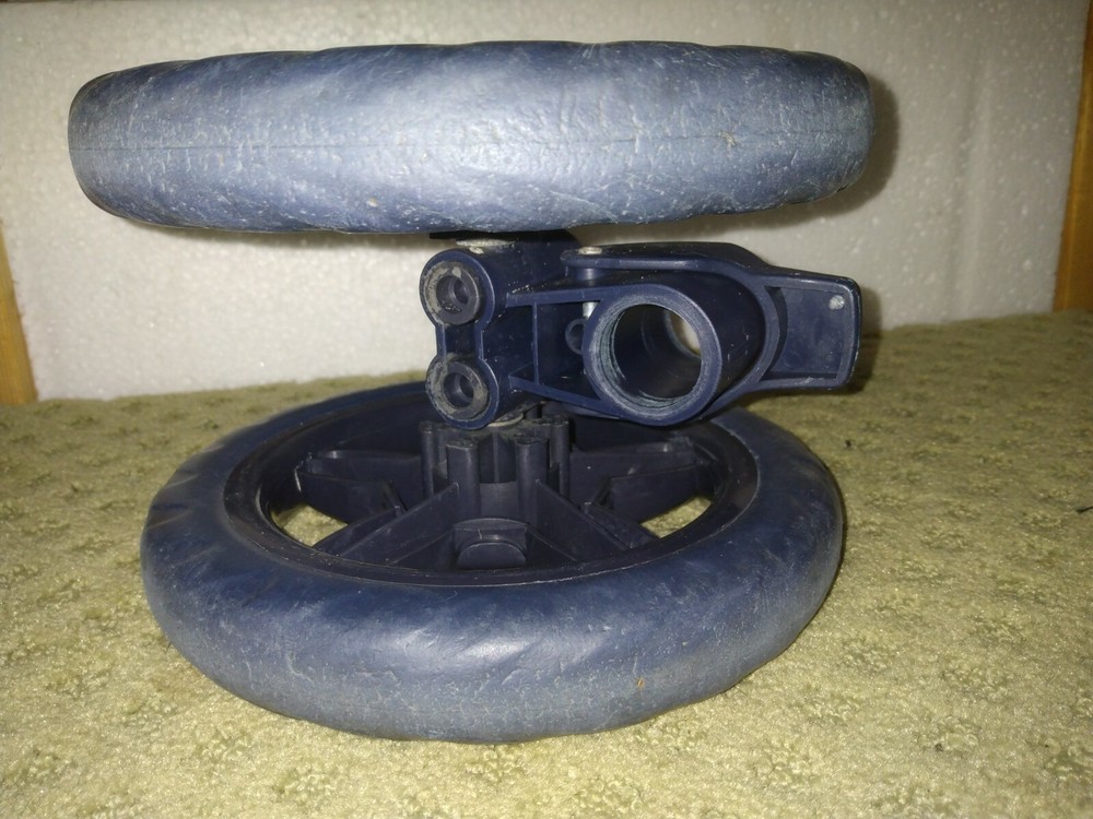 Eddie Bauer Dorel juvenile Stroller Front wheel Replacement part Blue size 7.5"